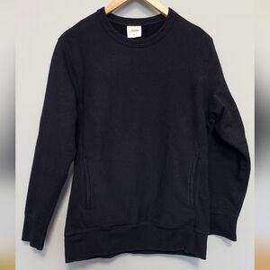 3Sixteen Black Crewneck Sweatshirt Size M